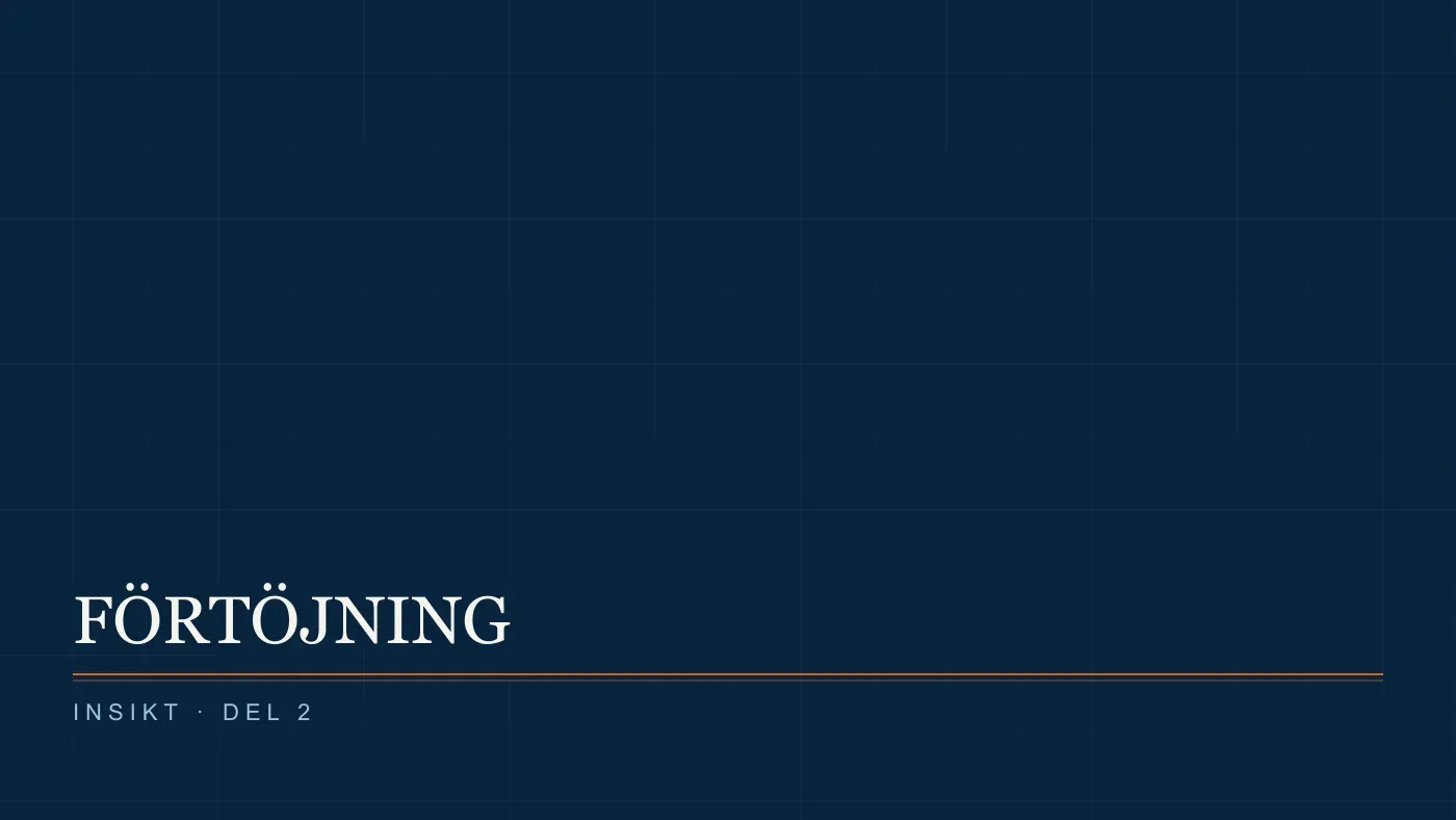 Jämförelse av fyra förtöjningssituationer med rätt utrustning för var och en